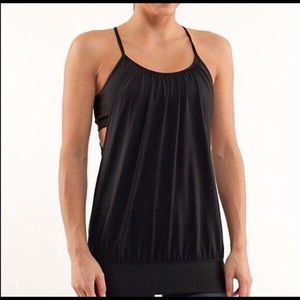 Lululemon racerback tank with built-in bra